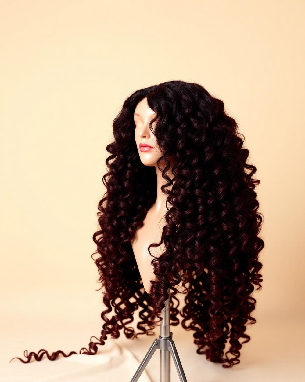 Wine Glam Curly Wig — Curly hair by Steph Crown Collection